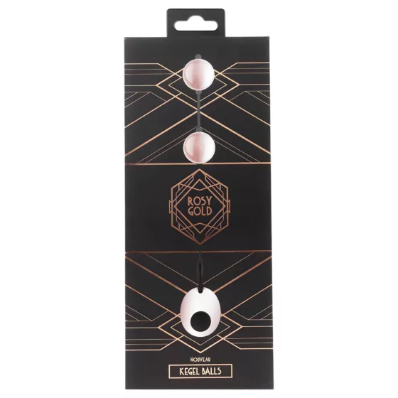 Rosy Gold Ben Wa - Kegel Balls (Rose Gold)