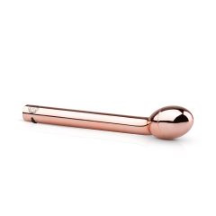 Rosy Gold Rechargeable G-Spot Vibrator (Rose Gold)