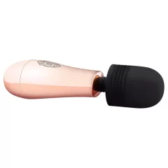   Rosy Gold Mini Wand - Rechargeable Massage Vibrator (Rose Gold)