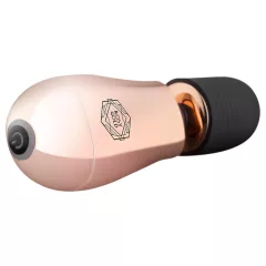   Rosy Gold Mini Wand - Rechargeable Massage Vibrator (Rose Gold)