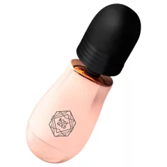   Rosy Gold Mini Wand - Rechargeable Massage Vibrator (Rose Gold)