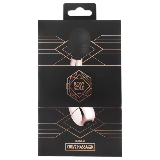 Rosy Gold Mini Curve Massager - Vibrator (Rose Gold)