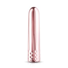 Rosy Gold Mini - Rechargeable Mini Wand Vibrator (Rose Gold)