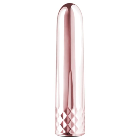 Rosy Gold Mini - Rechargeable Mini Wand Vibrator (Rose Gold)