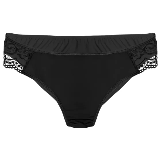 Pantyrebel - black high-leg knickers + remote-controlled vibrator (S-L)