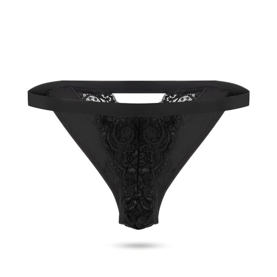 Pantyrebel - Wireless Rechargeable Vibrating Panties - Black (S-L)