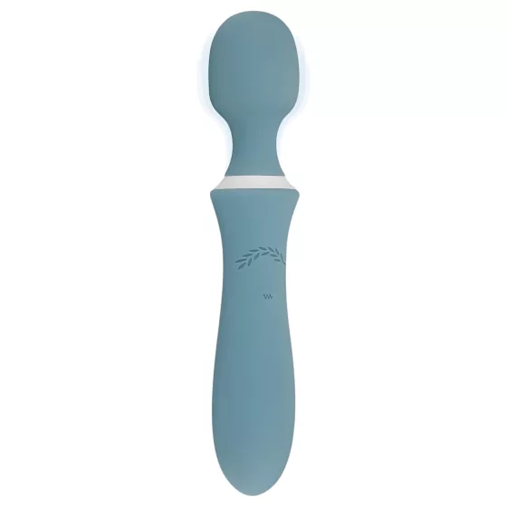 Bloom Orchid Wand - rechargeable massaging vibrator (turquoise)