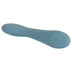   Bloom Rose - Rechargeable Silicone G-Spot Vibrator (Turquoise)