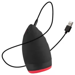   Teazers - warming function artificial mouth masturbator (red)