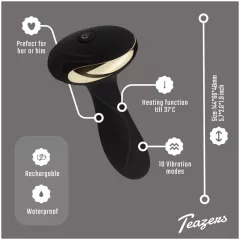 Teazers - Warming Function Anal Vibrator (Black)