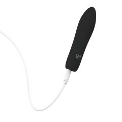Easytoys Velvet Vibe - Rechargeable Black Wand Vibrator