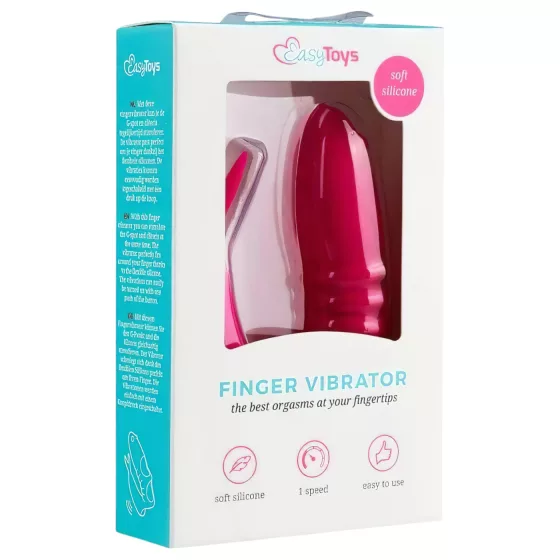 Easytoys Finger - 2-in-1 Finger Vibrator (Pink)