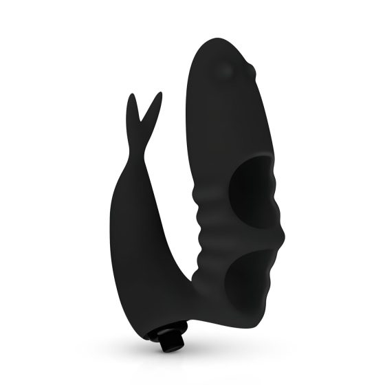 Easytoys Finger - 2-in-1 Finger Vibrator (Black)