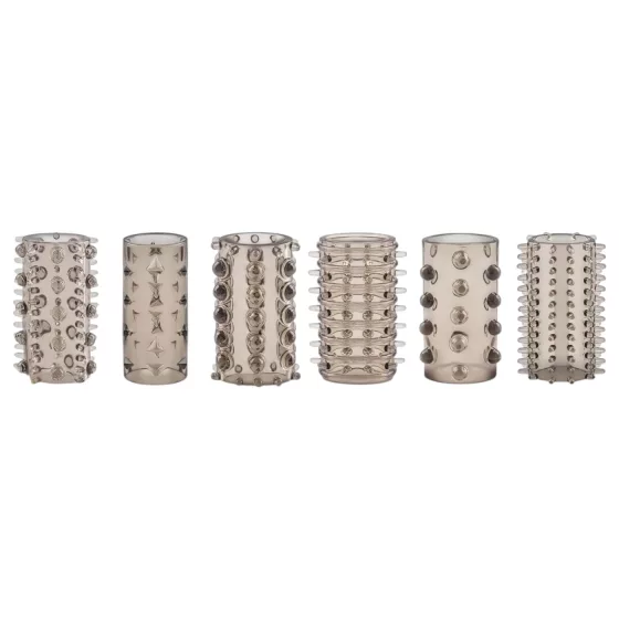 Easytoys Penis Sleeve Set - Gray (6 Pieces)
