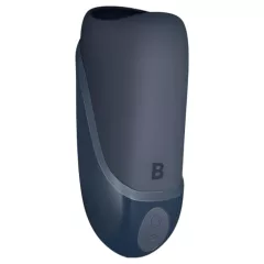 Boners Blowjob - Rechargeable Vibrating Masturbator (Gray)