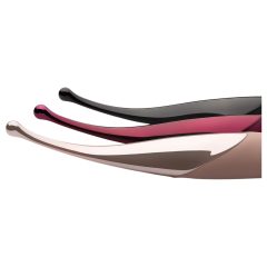 Senzi - Rechargeable, Waterproof Clitoral Vibrator (Black)