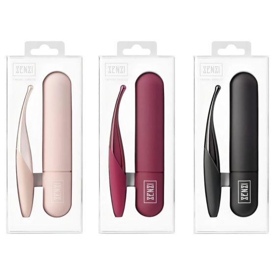 Senzi - Rechargeable, Waterproof Clitoral Vibrator (Pink)