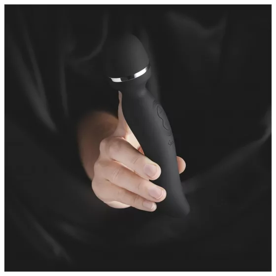 Sway No.4 Wand - Rechargeable Massager Vibrator (Black) 