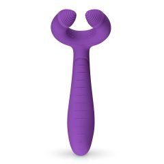   Easytoys Couple - Rechargeable, Waterproof Couple's Vibrator (Purple)
