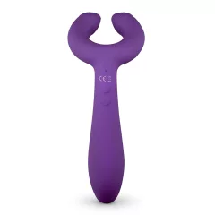   Easytoys Couple - Rechargeable, Waterproof Couple's Vibrator (Purple)