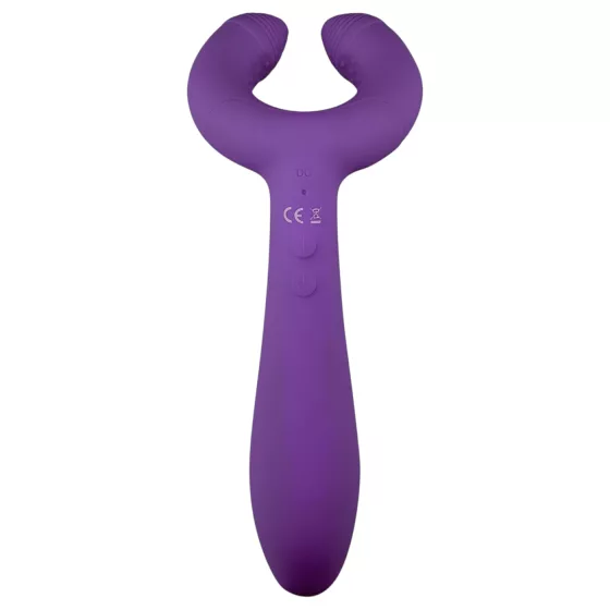 Easytoys Couple - Rechargeable, Waterproof Couple's Vibrator (Purple)