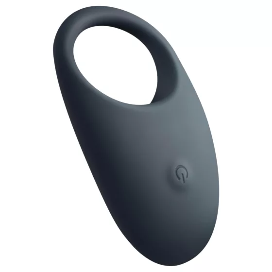 Boners - Rechargeable, Waterproof Vibrating Cock Ring (Grey)