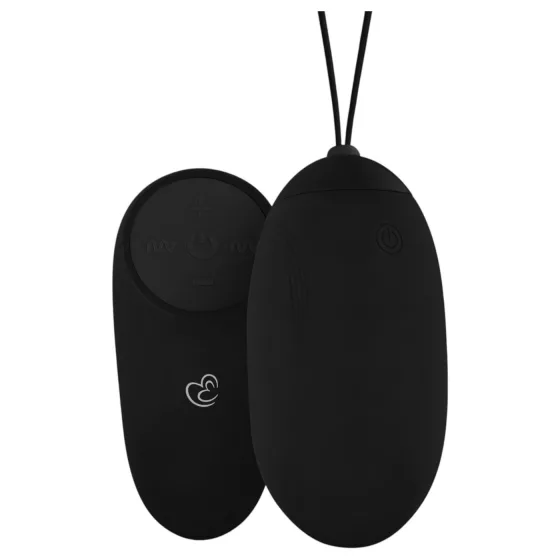 EasyToys - wearable, rechargeable, waterproof remote‑control vibrating egg (black)