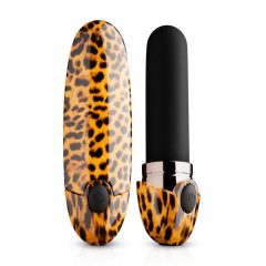   Panthra Asha - rechargeable lipstick vibrator (leopard black)