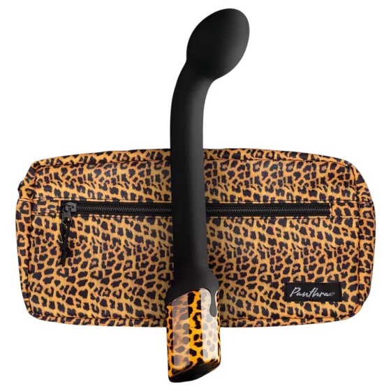 Panthra Nila - Rechargeable, Waterproof G-spot Vibrator (Leopard-Black) 