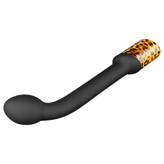 Panthra Nila - Rechargeable, Waterproof G-spot Vibrator (Leopard-Black) 