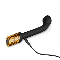   Panthra Nila - Rechargeable, Waterproof G-spot Vibrator (Leopard-Black) 
