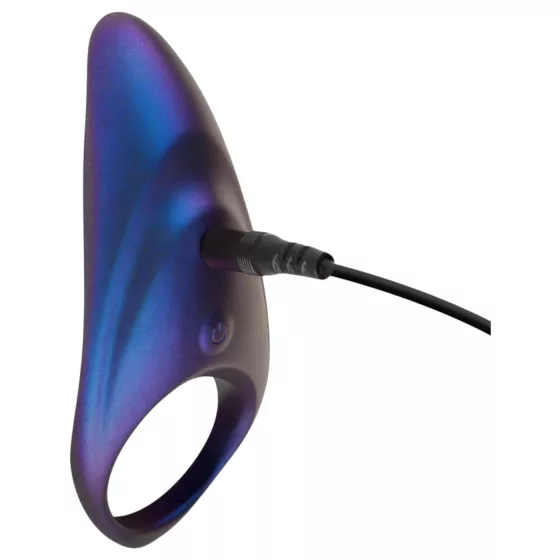 Hueman Neptune - Waterproof Vibrating Purple Penis Ring