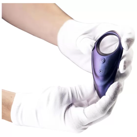 Hueman Neptune - Waterproof Vibrating Purple Penis Ring
