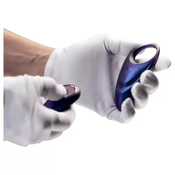 Hueman Neptune - Waterproof Vibrating Purple Penis Ring