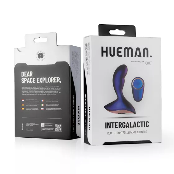 Hueman Intergalactic - Purple Anal Vibrator
