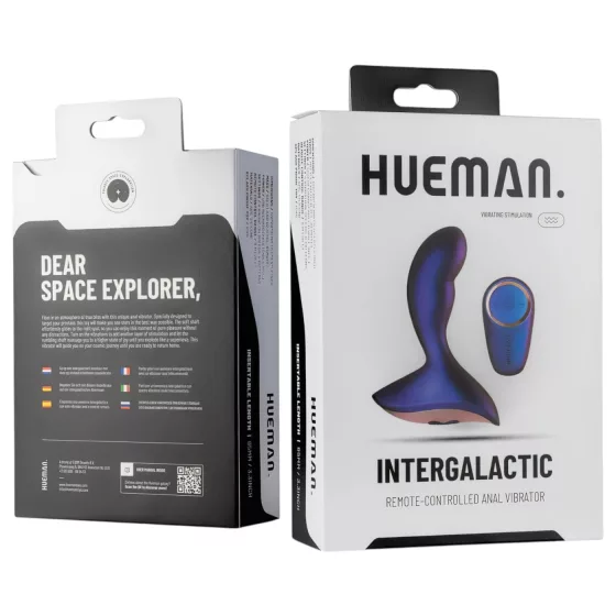 Hueman Intergalactic - Purple Anal Vibrator