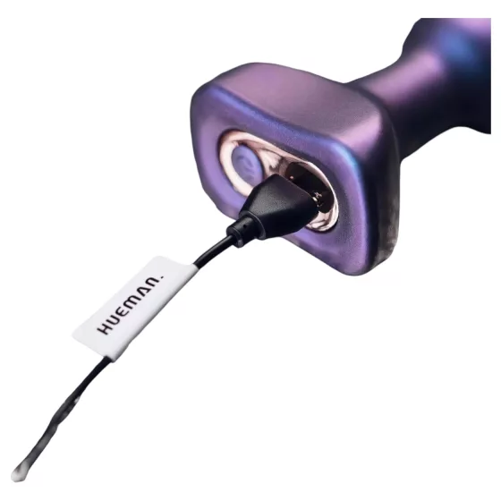Hueman Space Force - Waterproof Purple Anal Vibrator