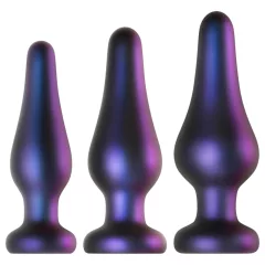 Hueman Comets - Silicone Anal Plug Set (3 Pieces) - Purple