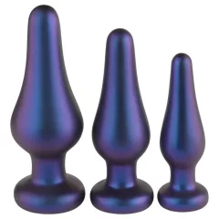 Hueman Comets - Silicone Anal Plug Set (3 Pieces) - Purple