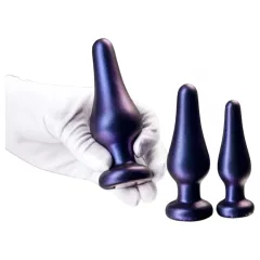 Hueman Comets - Silicone Anal Plug Set (3 Pieces) - Purple