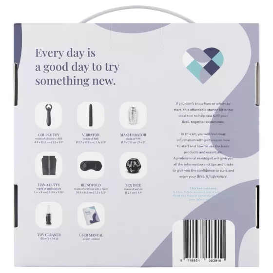 First Together Starter Sex Kit (7-Piece Set)