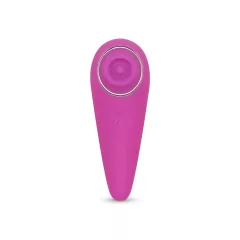   Easytoys Taptastic Vibrator - Rechargeable, Waterproof Clitoral Vibrator (Pink)