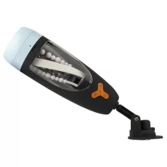   CRUIZR CP01 - Rechargeable Rotating-Sucking Masturbator (Black-Blue)