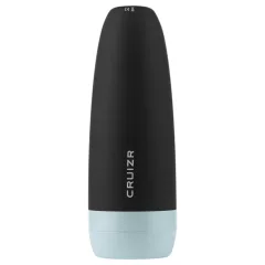   CRUIZR CP01 - Rechargeable Rotating-Sucking Masturbator (Black-Blue)