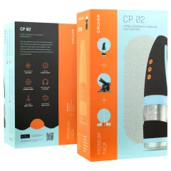 CRUIZR CP02 - rotating vibrating masturbator (black)