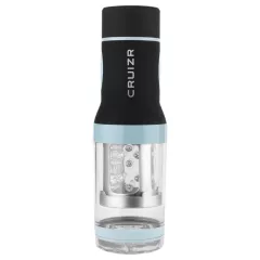 CRUIZR CM04 - Rechargeable Rotating Masturbator (Black-Blue)