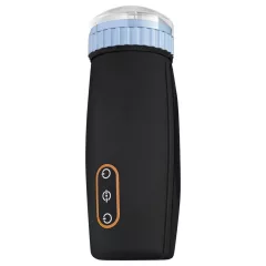   CRUIZR CM05 - Rechargeable Thrusting & Suction Male Toy (Black-Blue)