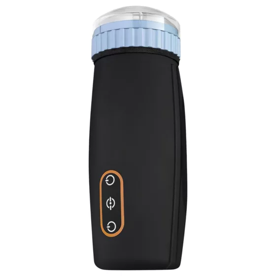 CRUIZR CM05 - Rechargeable Thrusting & Suction Male Toy (Black-Blue)