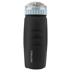   CRUIZR CM05 - Rechargeable Thrusting & Suction Male Toy (Black-Blue)