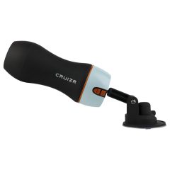   CRUIZR CM06 - Rechargeable Moaning Vibrating Masturbator (Black-Blue)